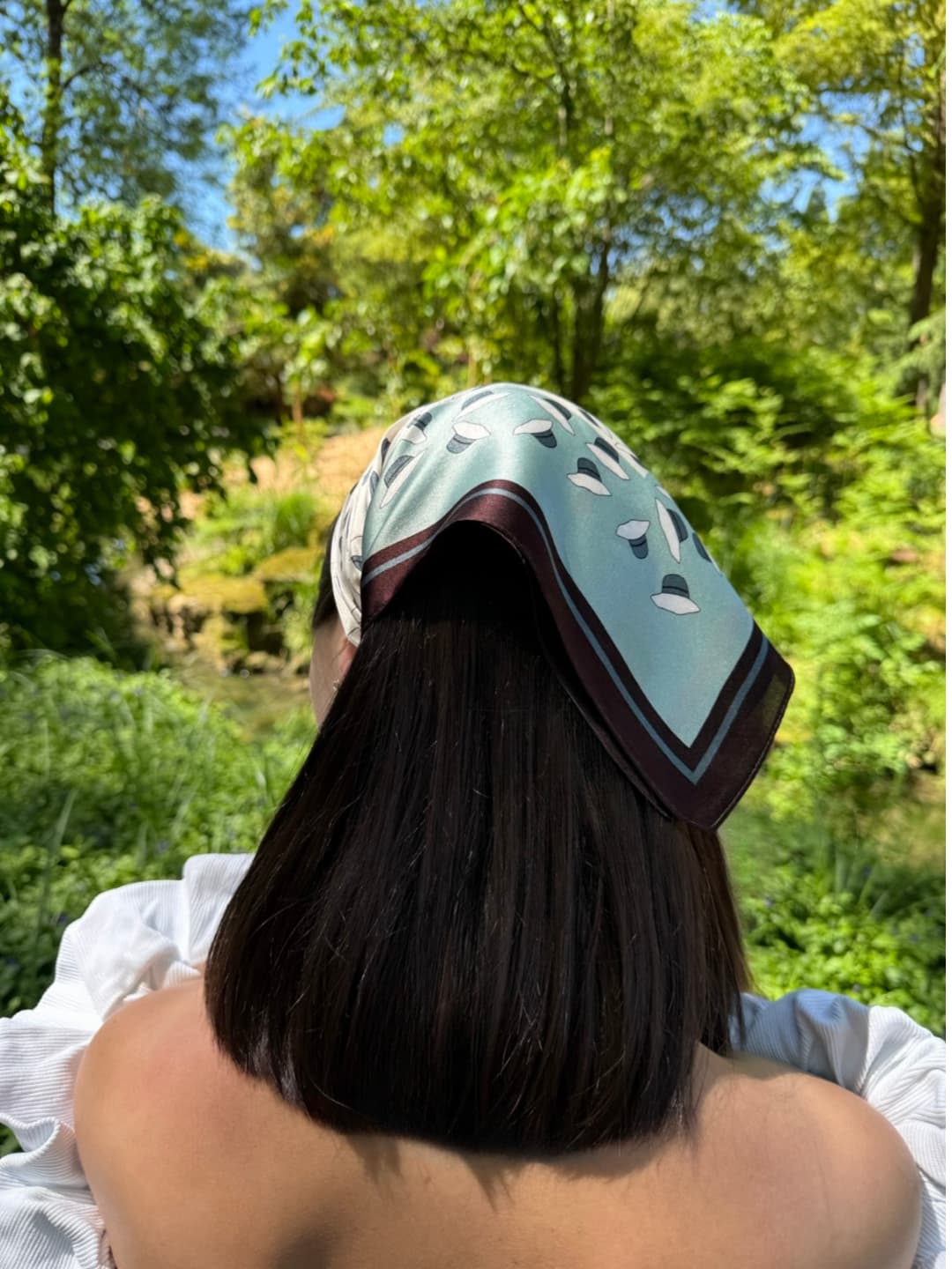 Carré de soie Cléo